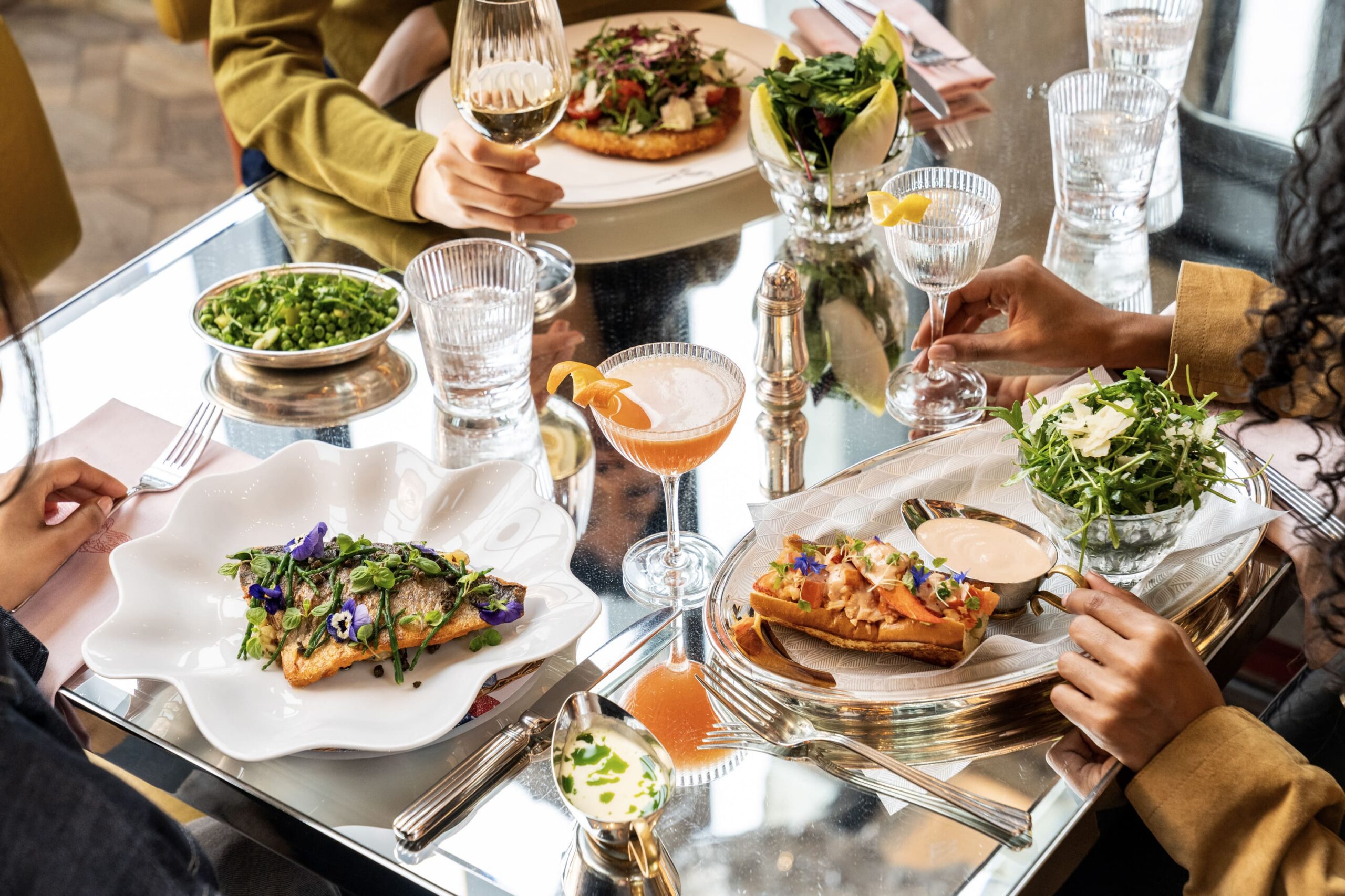 easter set menu at brasserie of light